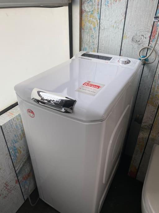 Gleis 2, Waggon Mit Ofen, Optional Mit Whirlpool Und Sauna Dahlem  المظهر الخارجي الصورة