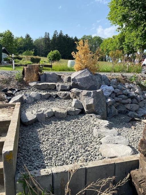 Gleis 2, Waggon Mit Ofen, Optional Mit Whirlpool Und Sauna Dahlem  المظهر الخارجي الصورة