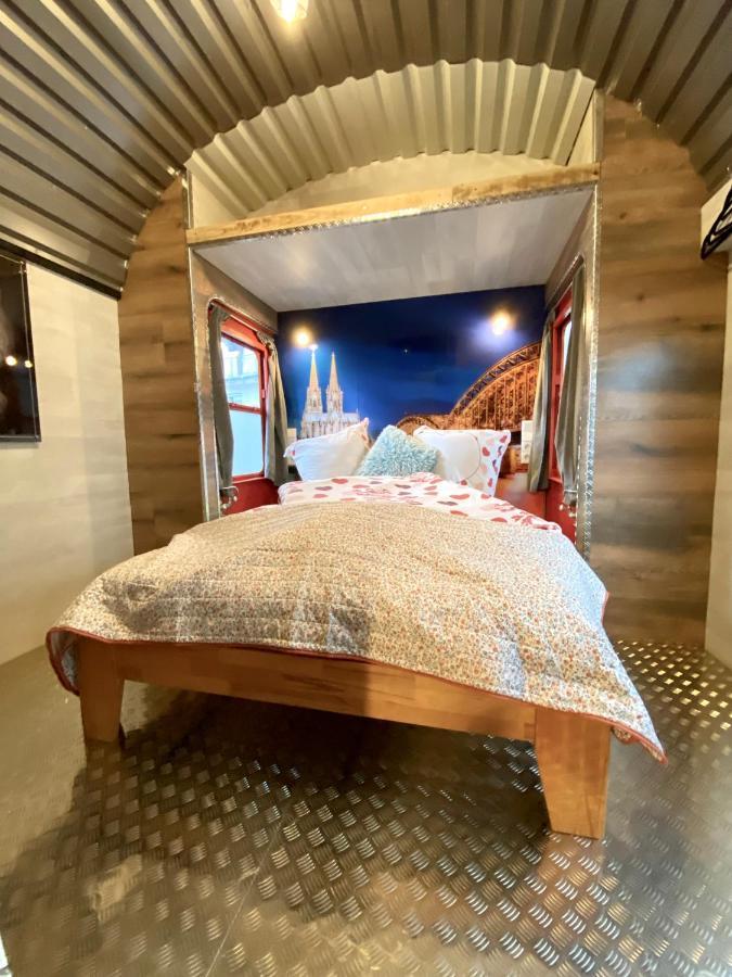 Gleis 2, Waggon Mit Ofen, Optional Mit Whirlpool Und Sauna Dahlem  المظهر الخارجي الصورة