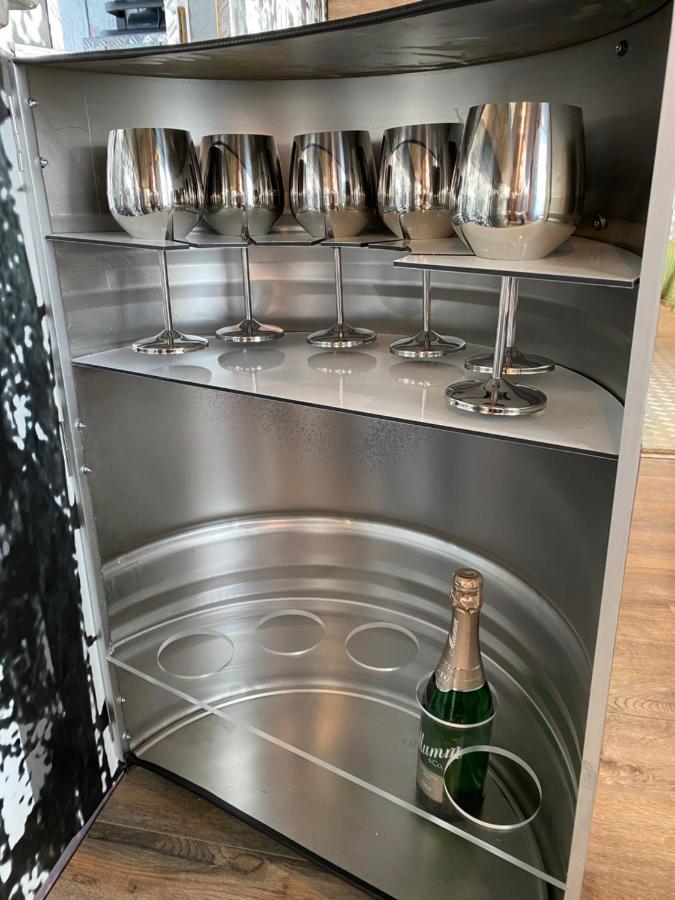 Gleis 2, Waggon Mit Ofen, Optional Mit Whirlpool Und Sauna Dahlem  المظهر الخارجي الصورة