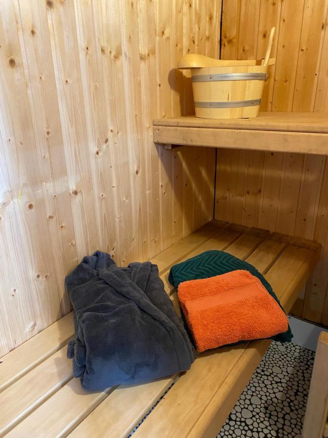 Gleis 2, Waggon Mit Ofen, Optional Mit Whirlpool Und Sauna Dahlem  المظهر الخارجي الصورة