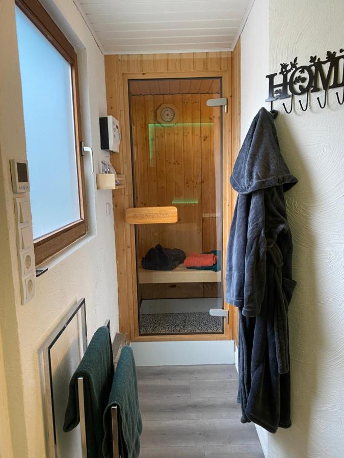 Gleis 2, Waggon Mit Ofen, Optional Mit Whirlpool Und Sauna Dahlem  المظهر الخارجي الصورة